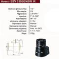 Obiektyw AVENIR  SSV 0358GNBW IR Autolrys 3,5-8 mm