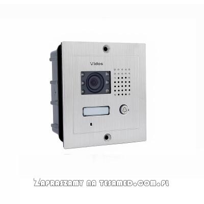 S601 Kamera Vdos  stacja bramowa podtynkowa z opcja montazu naty